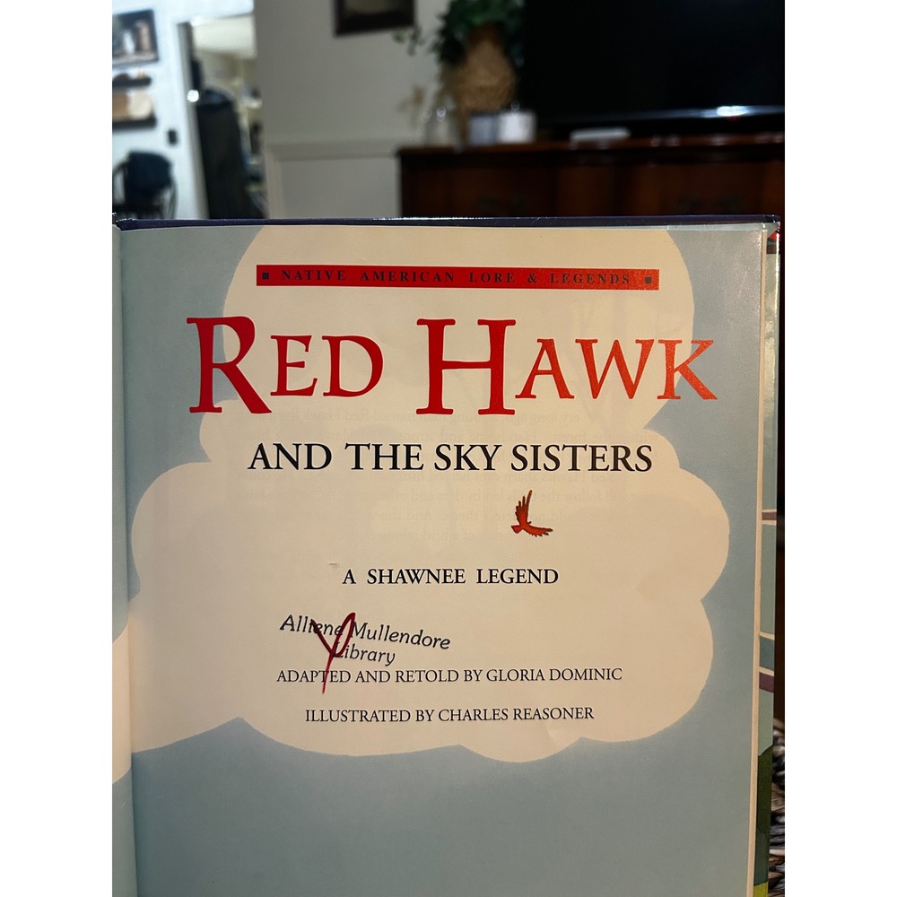 Red Hawk and the Sky Sisters Shawnee Legend Hardcover 1996 Native American Lore - Picture 5 of 8